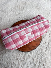 Load image into Gallery viewer, Pink Gingham Bags